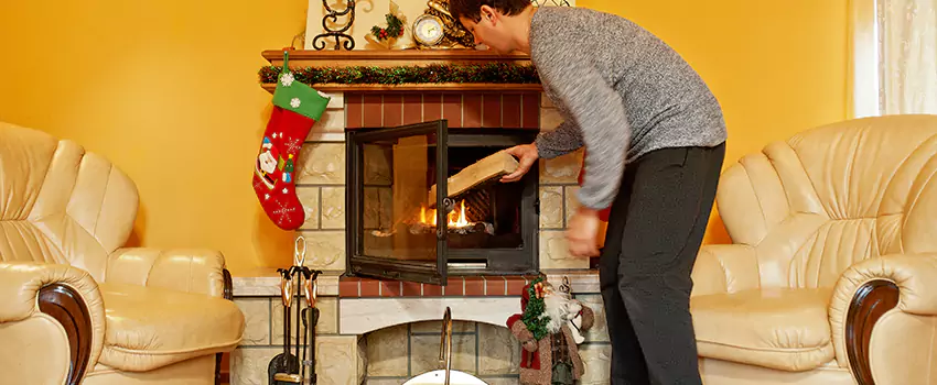 Gas to Wood-Burning Fireplace Conversion Services in Kearny, New Jersey