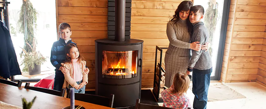 Morso Cast Iron Fireplace Insert Installation in Kearny, New Jersey