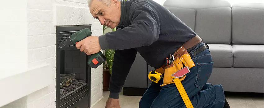 New Indoor Fireplace Installation in Kearny, New Jersey
