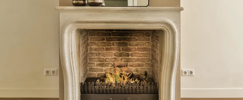 Vintage-style Fireplace Redesign in Kearny, New Jersey