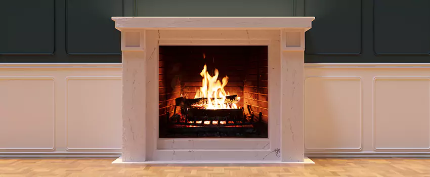 Open Flame Wood-Burning Fireplace Installation Services in Kearny, New Jersey