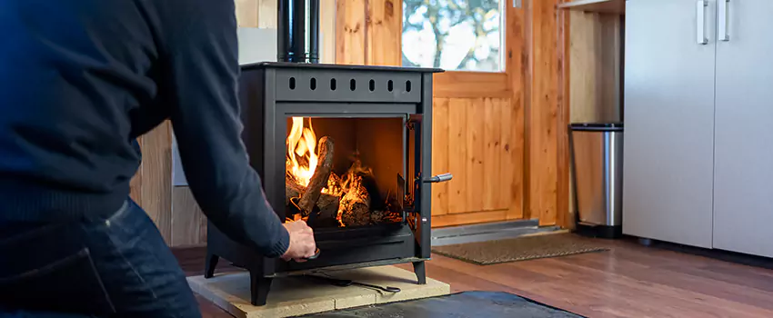 Open Hearth Wood Fireplace Installation in Kearny, NJ