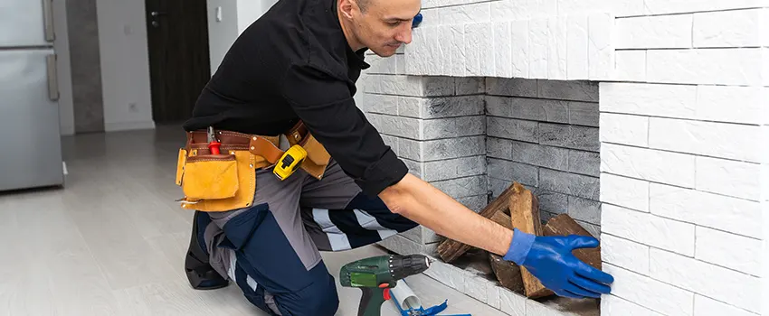 Fireplace Damaged Damper Frame Repair Services in Kearny, New Jersey